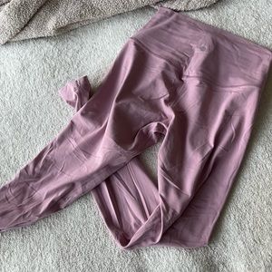 Pink lululemon align leggings
